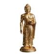 thumbnail image 1 of Estatua Buda , Adorno Portátil, Coleccionable, Escultura Budista Versátil, Figura Buda para la Decoración del Comedor y la Oficina Estilo B, 1 of 8