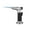 Silver, variant on Butane Torch,Professional Culinary Blow Torch Lighter with Safety Lock,Refillable Kitchen Torch Lighter,for BBQ,Creme Brulee,Baking,Crafts (Butane Gas Not Included)
