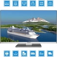thumbnail image 3 of SYLVOX Smart TV ,22" 12 Volt QLED Television with DVD Player,Google TV,1080P FHD ,Voice remote,Google cast, ATSC NTSC,AC/DC,Limo QLED, 3 of 8