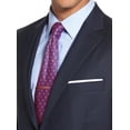 thumbnail image 4 of Luciano Natazzi Men's Modern Fit Two Button Faint Tone On Tone Stripe Suit Navy Tone On Tone, 4 of 5