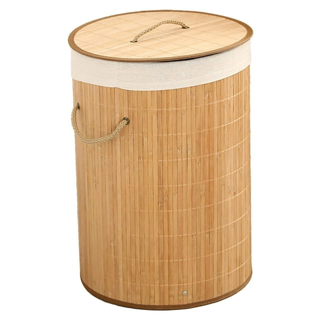 Cesto de Ropa Sucia Grande con Tapa, Plegable Cesta de Comestibles Cubo de Almacenamiento de Ropa Sucia para Habitación