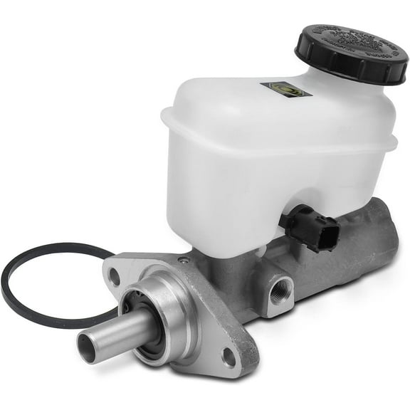 A-Premium Brake Master Cylinder with Reservoir and Sensor Compatible with Ford Escape 2001-2003 & Mazda Tribute 2001-2004, Automatic Transmission, Replace# EC0243400R0D, EC0143400