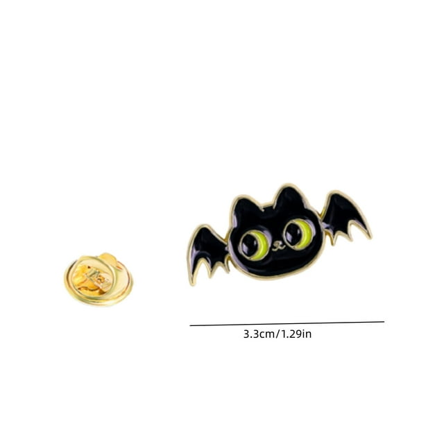 Xihbxyly Broche de Halloween, Insignia Decorativa Divertida, Diseño Único de Esmalte, Elegante Mochila o Accesorio de Ropa, Regalo para El Buen Humor, Ideal para Amigos y Familiares, Aleación de Alta