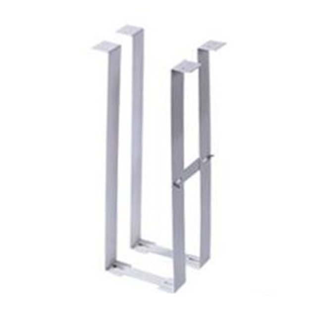 Colgador de host para computadora 2.45 mm Grueso Resistente Anticorrosión Soporte de carga 25 kg Proceso de estampado Acero duradero para Blanco Sunnimix Percha de host de computadora