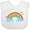 AA-White, variant on Inktastic Rainbow Boys or Girls Baby Bib