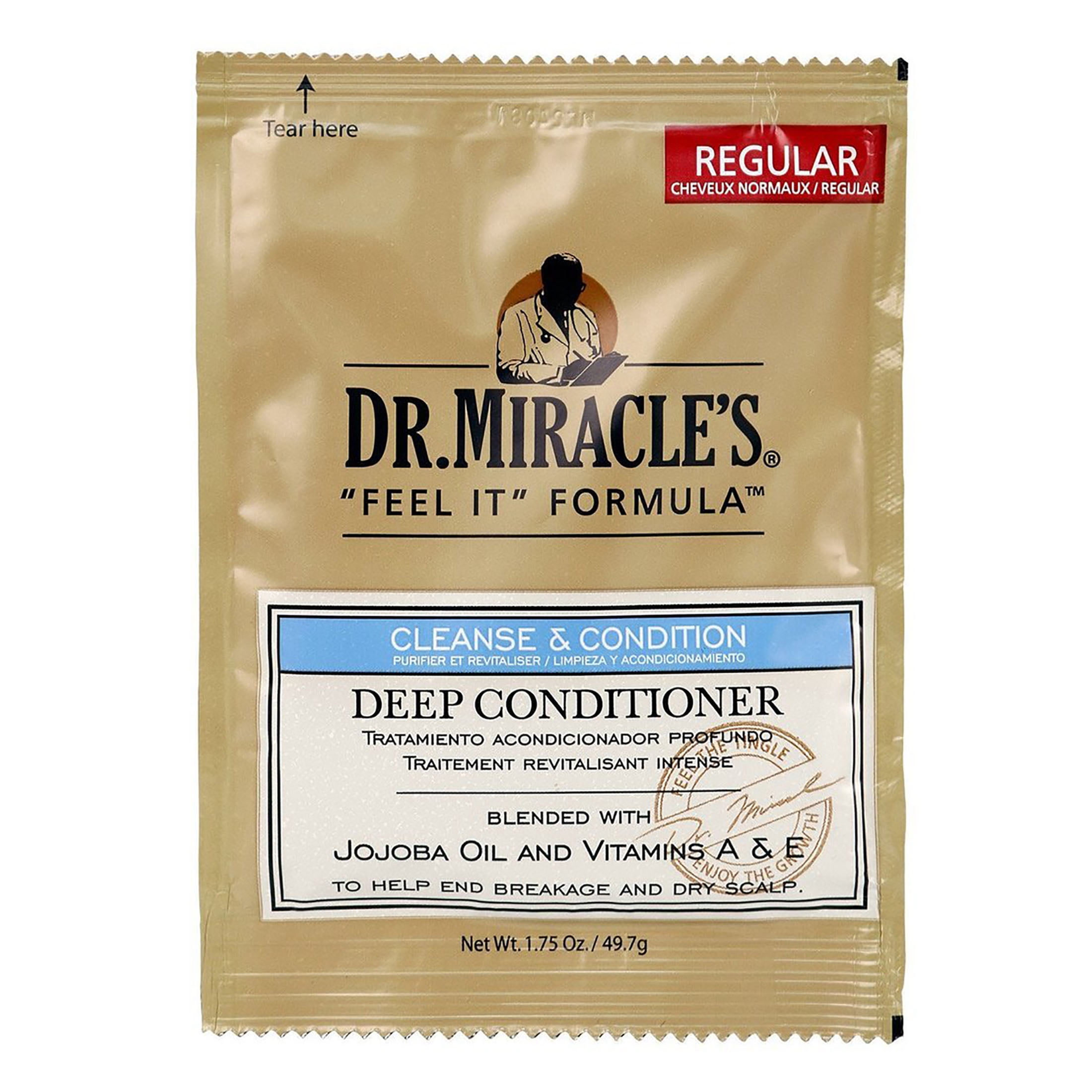 Dr. Miracles Regular strength Deep Conditioner Packett