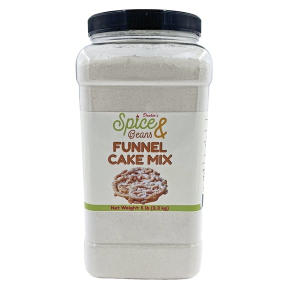Funnel Cake Mix By Dasher's Spice & Beans | Made In America | 5 lb