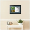 thumbnail image 2 of ArtToFrames Collage Photo Picture Frame with 1 - 8x10 and 2 - 5x7" Openings, Framed in Black with Dutch Blue and Black Mats (CDM-3926-1128), 2 of 8