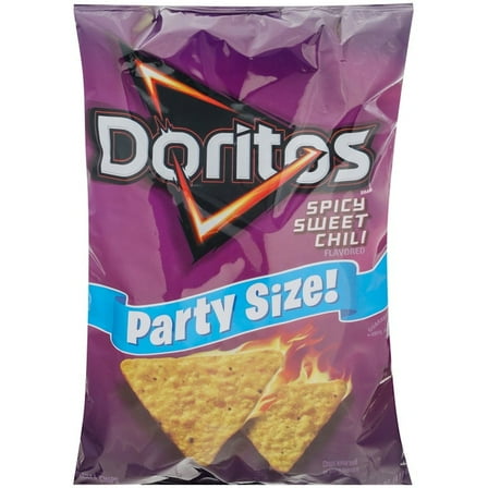 Doritos Tortilla Chips, Spicy Sweet Chili Flavored, Party Size!