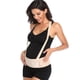 thumbnail image 3 of Faja para embarazadas, soporte abdominal, faja abdominal con soporte para la espalda, ajustable durante el embarazo, color piel, 3 of 5