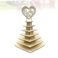 thumbnail image 4 of HINTRMENT 1Pcs Cake And Cupcake Tower Stand For Emergency Situations Women, 4 of 7