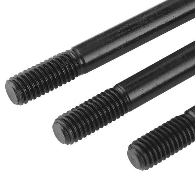 Kit de pernos de cabeza de acero cromado para motor repuesto para cabezales de alumbre o hierro aptos para motores de la serie SBC #1525-Stud/2791001 ANGGREK Otros