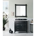 thumbnail image 5 of James Martin Vanities Brittany 36" Black Onyx Single Vanity w/ 3 CM Ethereal Noctis Quartz Top, 5 of 5