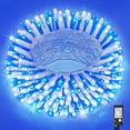 thumbnail image 1 of Guirnalda de luces navideñas Vivideal, 20 m, azul y blanco, 8 modos, 1 of 8