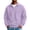 Light Purple #373, variant on Men's Polo Collar Sweatshirt Long Sleeve Pullover Top with Chest Pocket Relaxed Casual Fall Sweatshirts