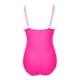 thumbnail image 5 of Traje de baño de verano para mujer, de color liso, con cojín en el pecho y sin soporte de acero, sin espalda, con tirantes, de nailon., 5 of 5