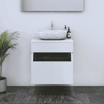 Laguna 2D 60 Floating Bathroom Vanity (24" Width)