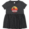 thumbnail image 3 of Inktastic Aruba Vacation Girls Baby Dress, 3 of 5