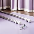 thumbnail image 3 of 4 rodillos para riel de cortina con poleas metálicas para montaje en techo, accesorios flexibles y resistentes para riel de cortina (color de los accesorios aleatorio)., 3 of 7