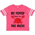 thumbnail image 3 of Inktastic My Poppop Loves Me Boys or Girls Toddler T-Shirt, 3 of 5