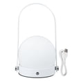 thumbnail image 1 of Linterna portátil LED 3 temperaturas de color lámpara de mesa recargable con atenuación continua para dormitorio interior exterior blanco, 1 of 10