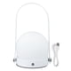 thumbnail image 1 of Linterna portátil LED con 3 temperaturas de color, atenuación continua, lámpara de mesa recargable para dormitorio, interior y exterior, color blanco, 1 of 14