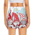 thumbnail image 4 of Goofa Christmas Printed Women 2 in 1 Running Shorts,Quick Dry Athletic Workout Shorts,High Waisted Athletic Shorts with Liner Pockets-Small, 4 of 9