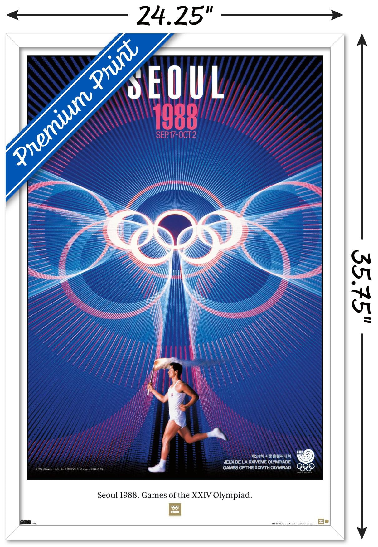 CENTENNIAL OLYMPIC GAMES ポスター　　中古 6fbf7984-70af-42b4-9005-