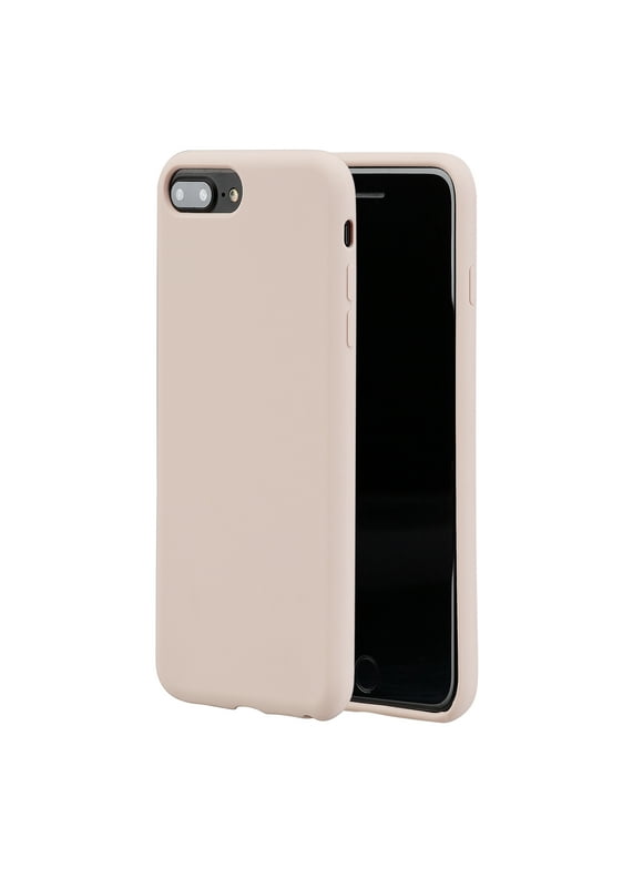 Blackweb iPhone 6, iPhone7, iPhone 8 Plus Soft Touch Silicone Case, Blush