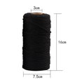 thumbnail image 2 of Coofit 109Yd Cotton Rope Handmade DIY Twisted Cotton Cord Macrame Rope for All Purpose, 2 of 10