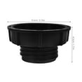 thumbnail image 4 of Adaptador de contenedor IBC, accesorios para tanque IBC de un galón, grifo/válvula para manguera de jardín, conector negro, 4 of 7