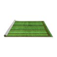 thumbnail image 2 of Ahgly Company Machine Washable Indoor Round Abstract Green Modern Area Rugs, 8' Round, 2 of 4