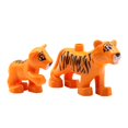 thumbnail image 3 of Grandes bloques de construcción de animales para ensamblar, accesorios compatibles con ladrillos, juegos de zoológico, dinosaurios, creatividad, juguetes de bricolaje para niños, regalo, 3 of 5