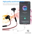 thumbnail image 3 of USB C Splitter Dual Type C Audio fast charger Adapter(2Pack)for iPhone16 15 Pro Max Headphone Charging Cable Dongle for Apple for iPad Compatible for Samsung Galaxy S25 Cord Car AUX Headset converter, 3 of 7