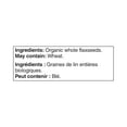 thumbnail image 3 of Graines de lin entières biologiques Great Value, 3 of 4