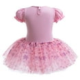thumbnail image 3 of Little Girls Princess Leotards Tutu Dress Costume with Headband Halloween Cosplay Outfits, Size 18-24 Month, 3 of 7