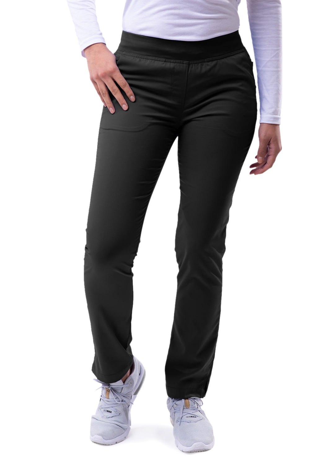 Adar - Adar Pro Scrubs For Women - Tailored Yoga Scrub Pants - Walmart ...