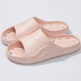 thumbnail image 5 of XUNKUSGA Shower Slippers Non-Slip Bathroom Slippers with Drain Holes Soft Comfy Shower Shoes Women Classic Odor-Resistant Cushioned Thick Sole Open Toe Slides for Women 5.5-10.5 Pink, 5 of 6