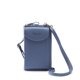thumbnail image 1 of Bolso para teléfono móvil de gran capacidad, pequeño bolso cruzado con cremallera, bolso de mano largo multifuncional, cartera para mujer, 1 of 6