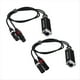 thumbnail image 1 of Extensor de Cable de Red XLR de 2 Canales, 1 Par, Extensor de Señal de Red, XLR de 3 Pines Macho y Hembra A RJ45 Ethernet., 1 of 6