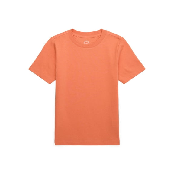 Wonder Nation Boys Kid Tough Tee with Short Sleeves, Sizes 4-18 & Husky