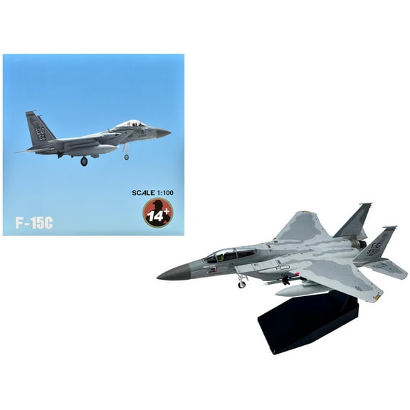 McDonnell Douglas F-15C Eagle Aircraft "MiG Killer, Gulf Spirit, Desert Storm" (1991) US Air Force 1/100 Diecast Model