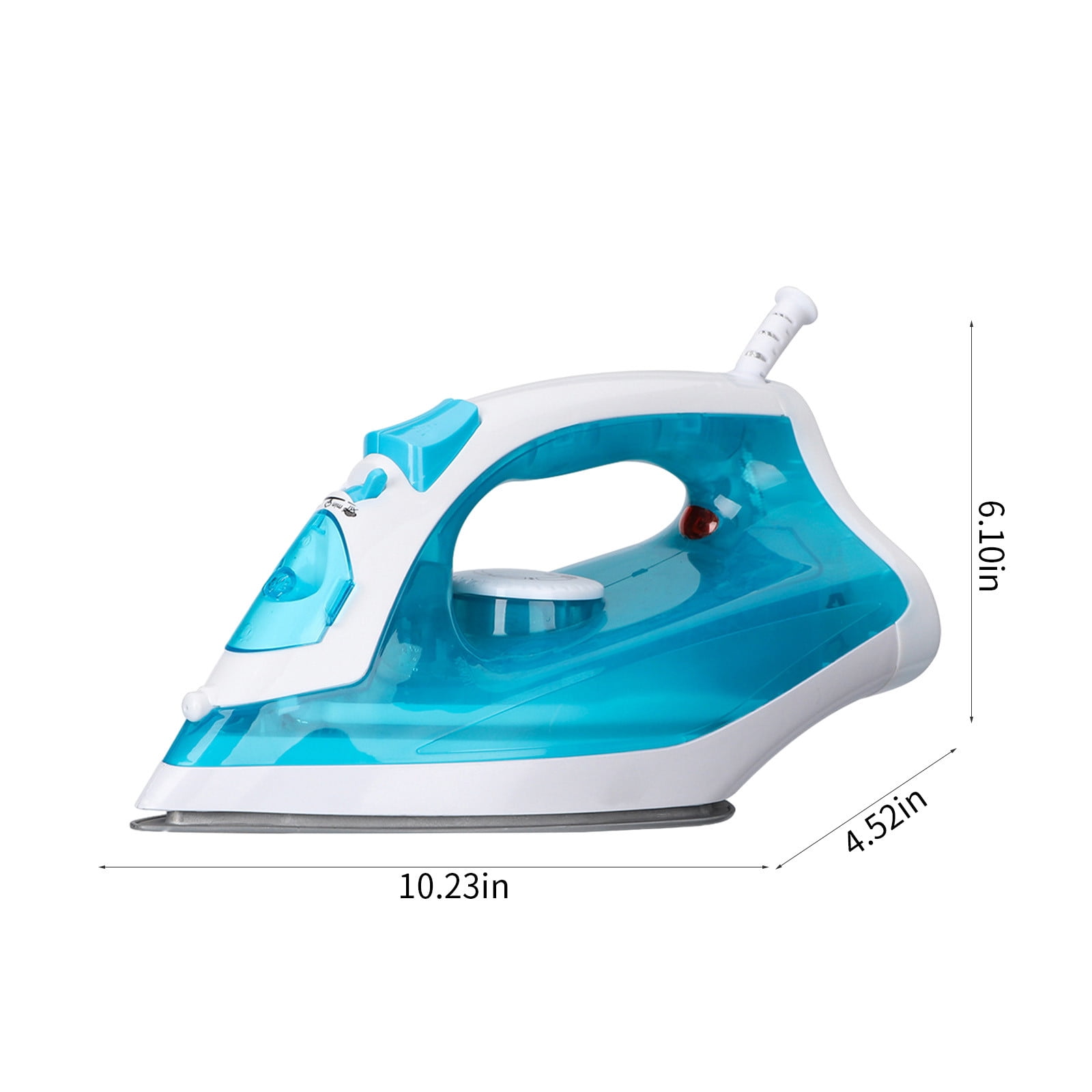 COM1950s Steam Irons for Ironing Clothes Expertise Grade 2200W Steam Iron for Clothes with Fast Even Heat Scratch Counteractivecomfort Griptrue Position Steam Holes