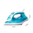 thumbnail image 3 of New 2024 Home Appliances Clearance Expertise Grade 2200W Steam Iron for Clothes with Fast Even Heat Scratch CounteractiveComfort GripTrue Position Steam Holes, 3 of 5