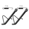 thumbnail image 2 of 2 Sets Motorcycle Kickstand Universal Motorcycle Side Stand Kickstand Easy Installation Kickstand with Spring and Screws for Dirt Bikes Electric Scooters and Motorcycle, 2 of 4