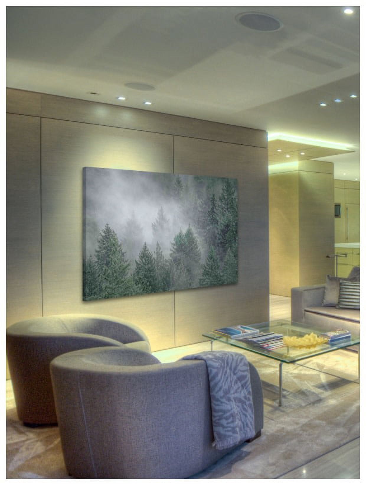 Marmont Hill "Draped in Clouds" Painting Print on Canvas