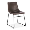 thumbnail image 6 of Edgemod Brinley Dining Chair in Brown (Set of 2), 6 of 6