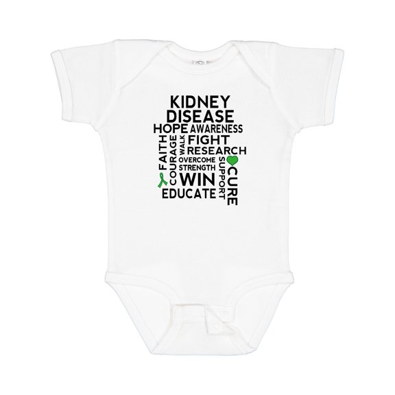 Inktastic Kidney Disease Awareness Walk Boys or Girls Baby Bodysuit