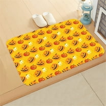 Diceymbol Halloween Kitchen Rug Mat Set Non Slip Decorative Spooky Castle Dark Soft Floor Mat for Kitchen Bedroom Indoor Halloween Home Decor Kitchen Mats Bat Pattern Floor Mat