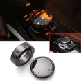 thumbnail image 2 of 10X for IDrive Car Multimedia Button Cover Trim Knob Sticker for - F10 F18 F07 F20 F06 F12 F30 F01 F02 F25 F26, 2 of 5